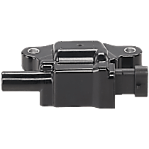 Ignition Coil, 8 Cyl., Square Coil, 4 Male Blade-type Terminals