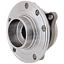 Front, Driver or Passenger Side Wheel Hub, Use to depletion, then use 515192, 5 Lugs, With Bearing