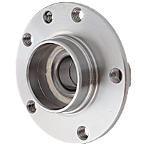 Rear, Driver or Passenger Side Wheel Hub, 5 Lugs, With Bearing