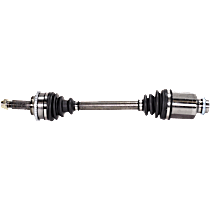 Front, Passenger Side Axle Assembly, Standard Duty Replacement, New, 2.5L 4Cyl