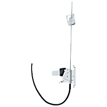 Front, Passenger Side Power Window Regulator, With Motor