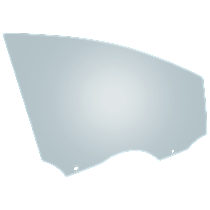 Front, Passenger Side Door Glass, Green Tint, DD11965GTN
