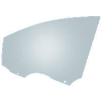 Front, Driver Side Door Glass, Green Tint, DD11966GTN