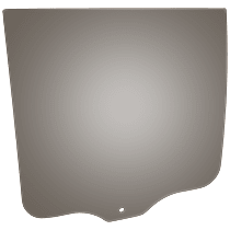 Rear, Passenger Side Door Glass, Gray Tint Privacy, DD12890YPN