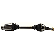 Front, Passenger Side Axle Assembly, With Standard Neoprene Outboard Boot, 3.6L 6Cyl, New