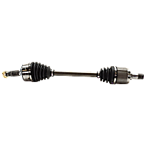 Front, Driver Side Axle Assembly, New, 2.4L 4Cyl