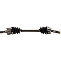 Front, Driver Side Axle Assembly, New, 1.6L 4Cyl Automatic, Transaxle