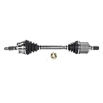 Front, Driver Side Axle Assembly, New, 3.5L 6Cyl