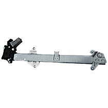 Front, Passenger Side Power Window Regulator, With Motor