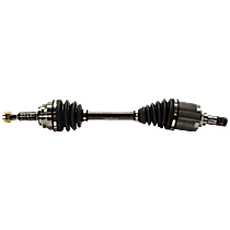 Front, Driver Side Axle Assembly, Automatic CVT Transaxle, New