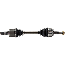 Front, Driver Side Axle Assembly, For Models With Limited Slip Differential