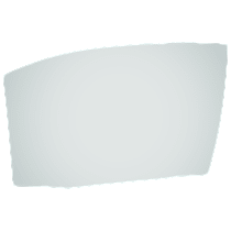 Rear, Passenger Side Door Glass, Sedan, Green Tint, FD26022GTN