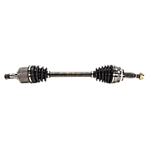 Front, Driver Side Axle Assembly, New, 2.4L 4Cyl