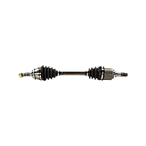 Front, Driver Side Axle Assembly, 1.6L Engine, Naturally Aspirated, Automatic CVT Transaxle