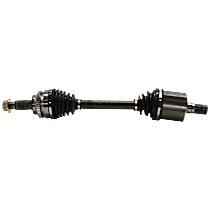Front, Driver Side Axle Assembly, Supplied with Standard Neoprene Outboard Boot, New