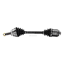 Front, Passenger Side Axle Assembly,  Standard Duty Replacement, 3.8L 6Cyl, New, Automatic Transaxle