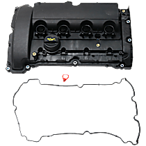 Valve Cover, Engine Des: N14B16, 1.6L, Includes gasket and oil filter cap