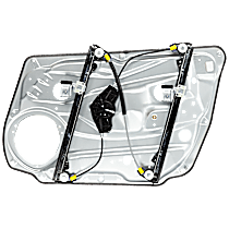 Front, Driver Side Power Window Regulator, Without Motor