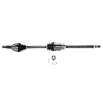 Front, Passenger Side Axle Assembly, New, 2.5L 4Cyl Sedan