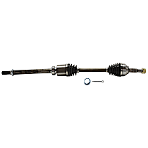 Front, Passenger Side Axle Assembly, New, 2.5L 4Cyl Automatic CVT, Transaxle