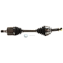 Front, Driver Side Axle Assembly, 4-Wheel ABS, New, 3.5L 6Cyl Automatic, Transaxle