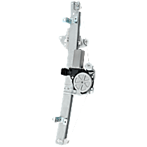 Front, Driver Side Power Window Regulator, With Motor