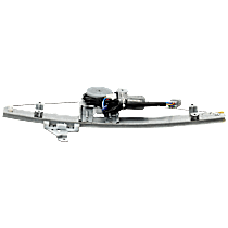 Front, Passenger Side Power Window Regulator, With Motor