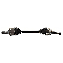 Front, Driver Side Axle Assembly, Front Wheel Drive, Supplied with Standard Neoprene Outboard Boot, New, FWD, 3.5L 6Cyl