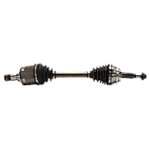 Front, Driver Side Axle Assembly, New, 2.4L 4Cyl