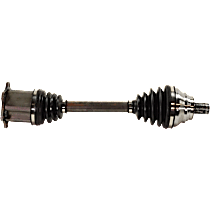 Front, Driver Side Axle Assembly, Updated Design, Standard Duty Replacement, New