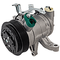 A/C Compressor, 6 Groove; Dkv10Z, With Clutch, 6-Groove Pulley, 4 Cyl 2.0L