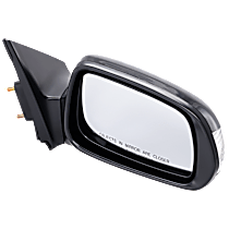 Passenger Side Mirror, Power Adjust, Non-Heated, Non-Folding, Paintable, In-housing Signal Light, No Memory, No Puddle Light, No Auto-Dimming, No Blind Spot Feature