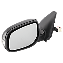 Driver Side Mirror, Power, Manual Folding, Non-Heated, Paintable, In-housing Signal Light, No Memory, No Puddle Light, No Auto-Dimming, No Blind Spot Feature