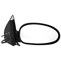 Passenger Side Mirror, Power, Non-Folding, Non-Heated, Paintable, No Signal Light, No Memory, No Puddle Light, No Auto-Dimming, No Blind Spot Feature