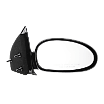 Passenger Side Mirror, Manual Adjust, Non-Folding, Non-Heated, Paintable, No Signal Light, No Memory, No Puddle Light, No Auto-Dimming, No Blind Spot Feature