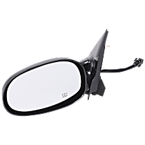Driver Side Mirror, Power Adjust, Heated, Paintable, Non-Folding, No Signal Light, No Blind Spot Feature, No Memory, No Puddle Light, No Auto-Dimming