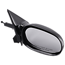Passenger Side Mirror, Manual Adjust, Non-Heated, Paintable, Non-Folding, No Signal Light, No Blind Spot Feature, No Memory, No Puddle Light, No Auto-Dimming