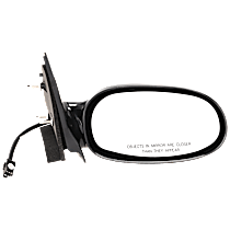 Passenger Side Mirror, Power Adjust, Non-Heated, Paintable, Non-Folding, No Signal Light, No Blind Spot Feature, No Memory, No Puddle Light, No Auto-Dimming