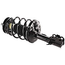 Front, Driver Side Fully Loaded Strut, Without Adaptive Variable Suspension