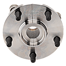 Front, Driver or Passenger Side Wheel Hub,  Manual Transaxle, FWD, 5 Lugs, With Bearing