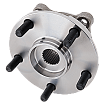 Front, Driver or Passenger Side Wheel Hub, Automatic Transaxle, 5 Lugs, With Bearing
