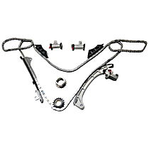 Timing Chain Kit, enginedesignationname: 2GRFE, DOHC, GAS, 24 Valve, Without VVT Cam Gear(s), 6 Cyl 3.5L