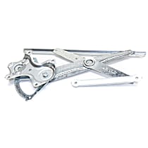 Front, Passenger Side Power Window Regulator, Without Motor