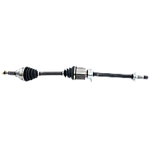 Front, Passenger Side Axle Assembly, Standard Duty