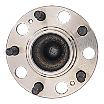 Rear, Driver or Passenger Side Wheel Hub, 5 Lugs, With Bearing