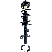 Front, Driver Side Fully Loaded Strut, Front Wheel Drive