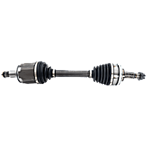 Front, Driver Side Axle Assembly, All Wheel Drive, Standard Duty