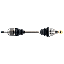 Front, Driver Side Axle Assembly, Standard Duty