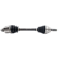 Front, Passenger Side Axle Assembly,  Updated Design, Standard Duty Replacement, New, 1.6L 4Cyl Automatic, Transaxle