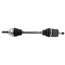 Front, Driver Side Axle Assembly,  Updated Design, Standard Duty Replacement, New, 1.6L 4Cyl Automatic, Transaxle